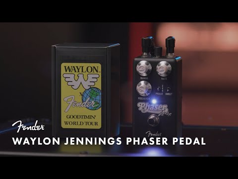 The Waylon Jennings Phaser Pedal | Artist Signature Series | Fender