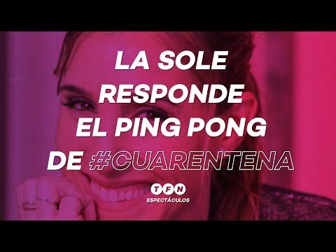 Soledad Pastorutti responde el PING PONG de la CUARENTENA - Espectáculos en #TFN