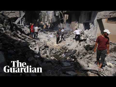 'Body parts in the streets' as Israel intensifies attacks in central Gaza