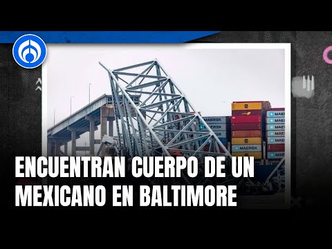 Colapso de puente en Baltimore: Hallan cuerpo de mexicano que cayó al río