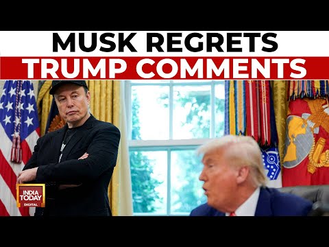Elon Musk Regrets 'Going Too Far' In Statements Against Donald Trump