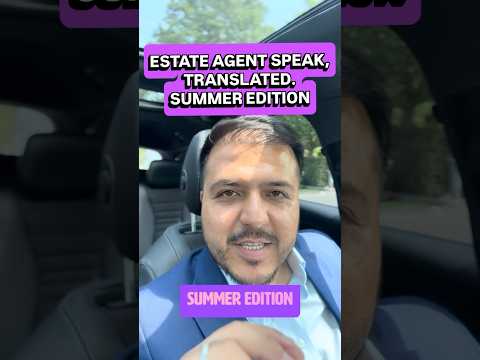 Estate agent speak, Translate (By an Actual Estate Agent)