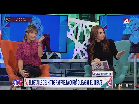 Algo Contigo - El detalle del hit de Raffaella Carrá que sorprendió a Luciana: Me quedé helada