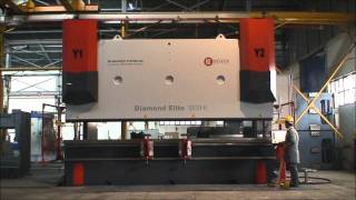 6 mt 1000 ton 9 axis CNC Press Brake, CNC Abkant Pres