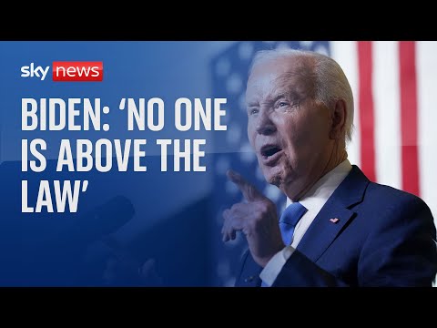 Trump verdict: 'No one is above the law' says Biden camp