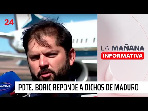 Boric dice no tener problemas en hablar con Maduro  | 24 Horas TVN Chile