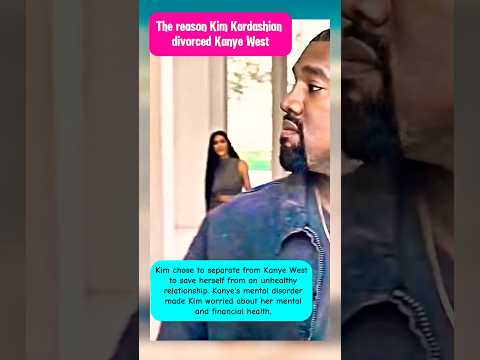 Kim chooses to split with Kanye West #new #shortvideo #kanyewest