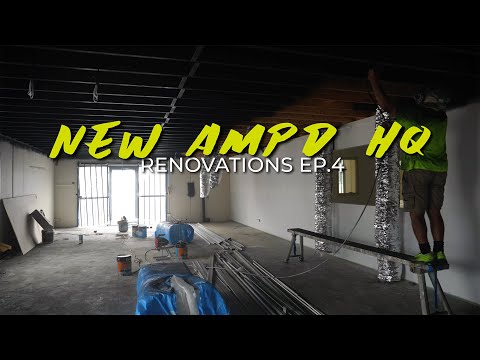 Expanding Ampd Bros HQ! Showroom Pre-fit Out Renovations | Episode 4