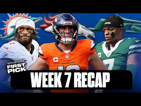 NFL Week 7 Recap: Mile High Miracle, Miami Meltdown, Justin Fields Benched, Trade Deadline Rumors!