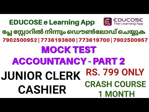 MOCK TEST- ACCOUNTANCY - PART 2