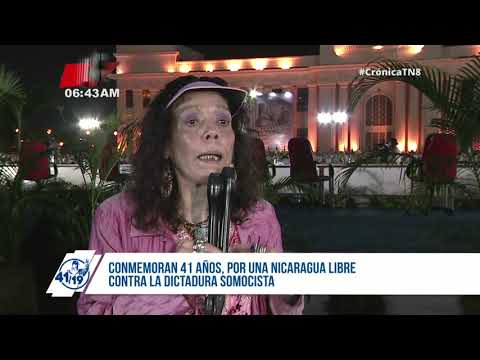 Rosario Murillo: 41 años de Revolución Sandinista ¡Qué privilegio, qué tesoro! – Nicaragua