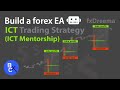 Build a forex EA Robot - ICT Trading Strategy Backtest  High Profits (ICT Mentorship) by fxDreema