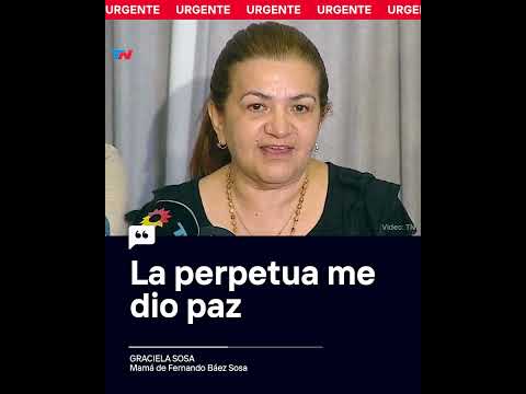 El mensaje de Graciela, mamá de Fernando Báez Sosa: Debo dejarlo volar para que descanse en paz