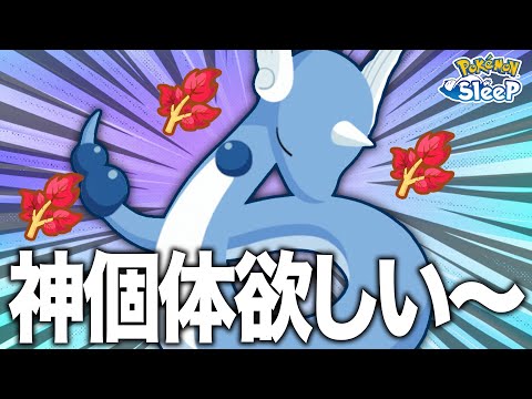 【ポケモンスリープ】神ミニリュウを求めて2万光年