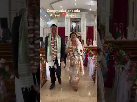 Finally Congratulations ada 🤵👰💍💒 bajwi  @BoroniAlfred #comment #share#like #wedding