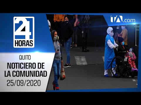 Noticias Ecuador: Noticiero 24 Horas 25/09/2020 ( De la Comunidad Segunda Emisión)