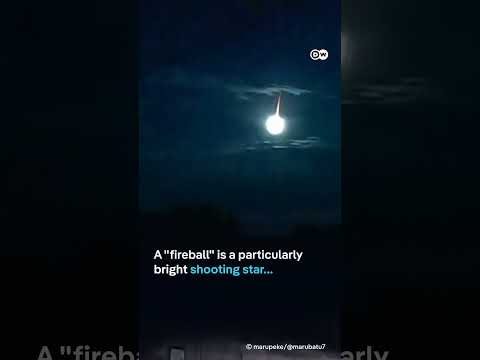'Fireball' lights up the sky in Japan | DW News