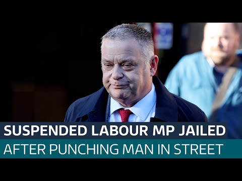Suspended Labour MP Mike Amesbury jailed after punching man in street | ITV News