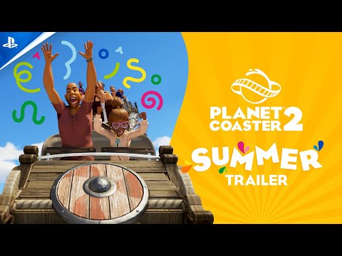 Planet Coaster 2 - Summer Trailer | PS5 Games