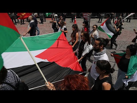 Ελλάδα: Πορεία αλληλεγγύης στον παλαιστινιακό λαό στην Αθήνα