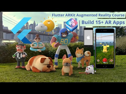 Flutter Mobile Complete Apple’s ARKit Developer Course 2021 – Build 15+ iOS Augmented Reality Apps