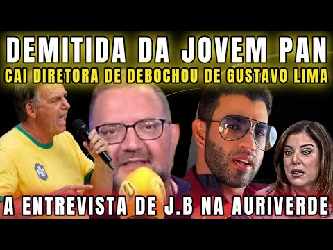 URGENTE APÓS LEVAR TOCO DA AURIVERDE JOVEM PAN DEMITE DIRETORA DE ZOMBOU DE NIKOLAS E GUSTAVO LIMA