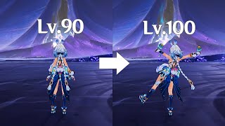 【原神】レベル100になった完凸ムアラニで火力比較【Genshin Impact】