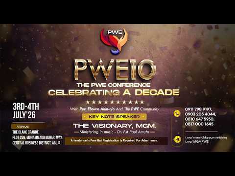 PWE10 CONFERENCE – CELEBRATING A DECADE (DAY 1) – MORNING & AFTERNOON SESSION 2