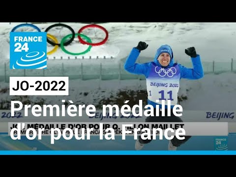 JO-2022 : première médaille d'or pour la France en biathlon • FRANCE 24