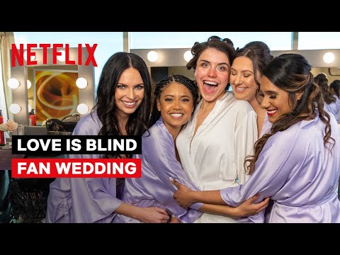 Love is Blind | Love is Blind Cast Crashes Fan Wedding | Netflix