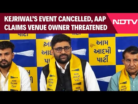 AAP Alleges BJP Pressure Forced Cancellation of Arvind Kejriwal’s Workers’ Meet