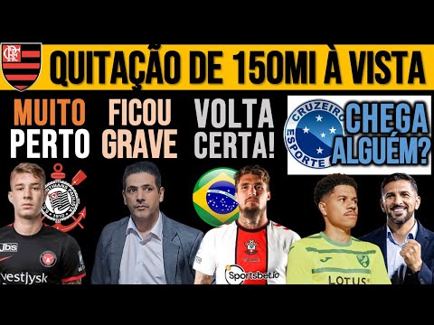 NOVO REFORÇO PRO TIMÃO! FLA PAGA 150MI À VISTA! $ P/ SP! CASSUNDÉ CAUSA! LYANCO FECHADO! VASCO, ZÊRO