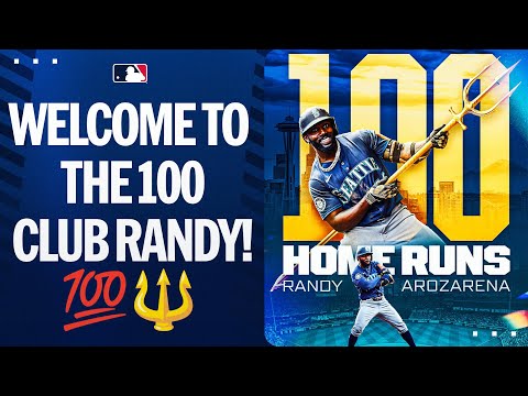 Welcome to the 100 club Randy Arozarena! (100th career HR)