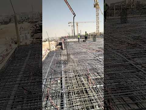 The biggest puring in Qanbar Ready mix Riyadh Saudi Arabia 