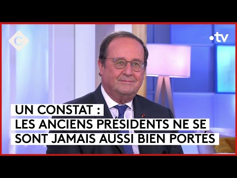 Hollande/Pompidou : à la santé des anciens présidents ! - L’Édito - C à vous - 04/04/2024