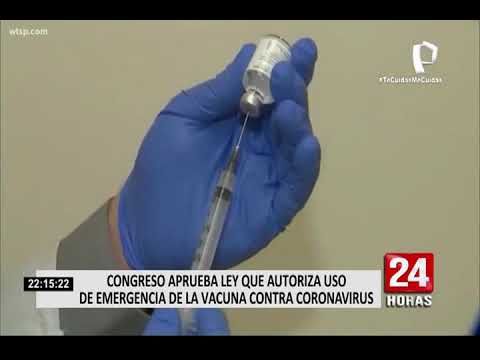 Vacuna contra covid-19: aprueban ley que autoriza acceso libre y voluntario al tratamiento