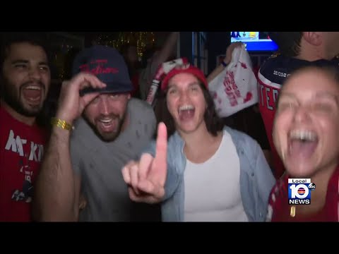 Panthers fans in Miami celebrate first-ever Stanley Cup