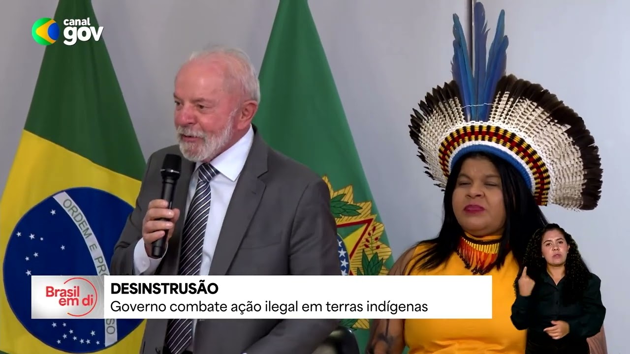 Lula destaca ações para retirada de invasores da Terra Indígena Yanomami