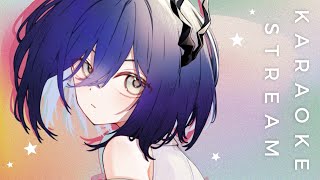 【#歌枠/karaoke】きゅ～じゅうよんどめの歌枠です【 鈍色聴 /  #666666live】