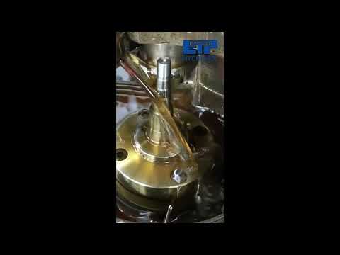 Spline cutting with precision clamping - ETP HYDRO-FIX