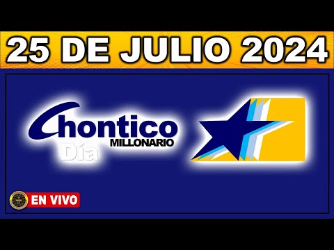 Resultado CHONTICO NOCHE JUEVES 25 de julio de 2024 #chance #chonticonoche