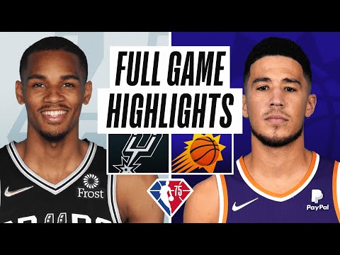 SPURS at SUNS | FULL GAME HIGHLIGHTS | January 30, 2022 video clip