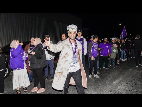 Fans Greet Kings at Airport after Playoff Clinch video clip
