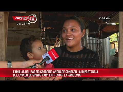 Completan misión informativa del coronavirus en el barrio Georgino Andrade – Nicaragua