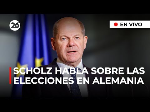 EN VIVO | OLAF SCHOLZ habla en Nueva York tras las elecciones en ALEMANIA