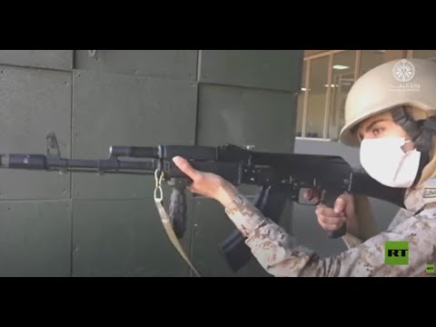 تخرج الكادر النسائي في القوات المسلحة السعودية