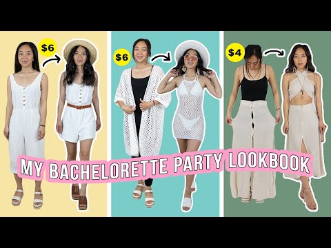Thrift flipping clothes for my bachelorette party!