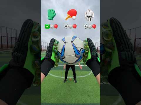 FANTASTIC COMPETITION MARBLE ASMR CATCH THE BALL AND BALLOON 🧤🏓 ⚽ #shorts #challenge #viral