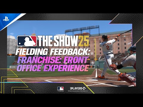 MLB The Show 25 - Fielding Feedback: Franchise Front Office Experience | PS5 Games