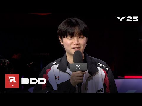 Bdd 인터뷰 | DRX vs KT | 04.23 | 2025 LCK